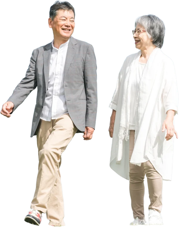 買い物に訪れたご夫婦