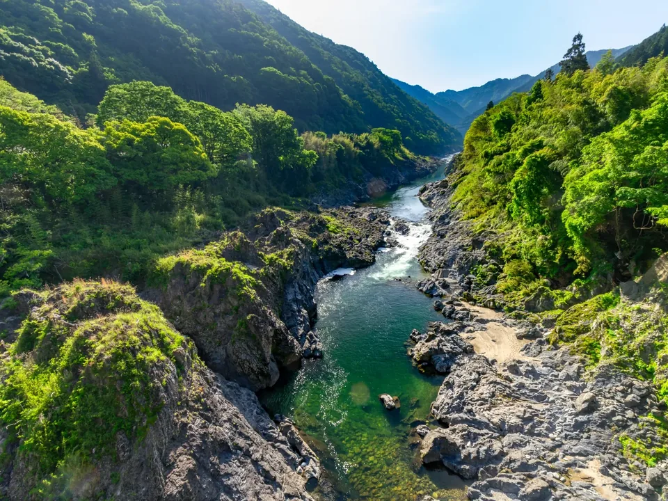 白川町を流れる清流